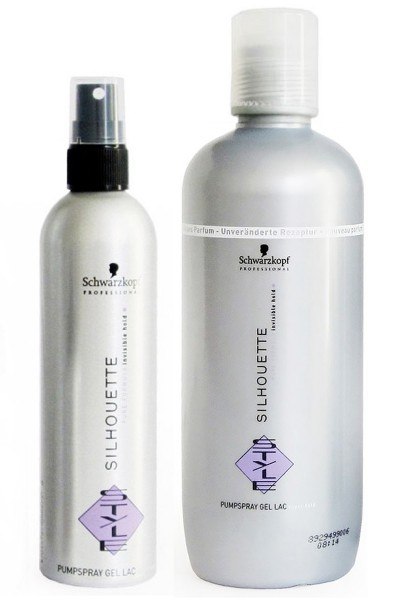 Schwarzkopf Silhouette Style Super Hold Gel Lac Set 200ml + 500ml