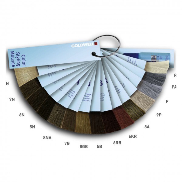 Goldwell Colorance Fönschaum Color Styling Mousse Farbkarte
