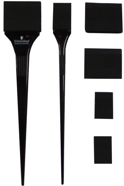 Schwarzkopf Color Silicone Brush Set, Pinsel