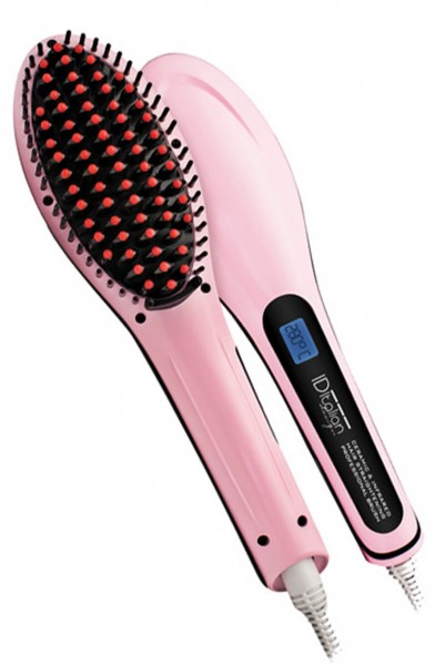 ID Italian Design Hair Straightening Brush Glättbürste
