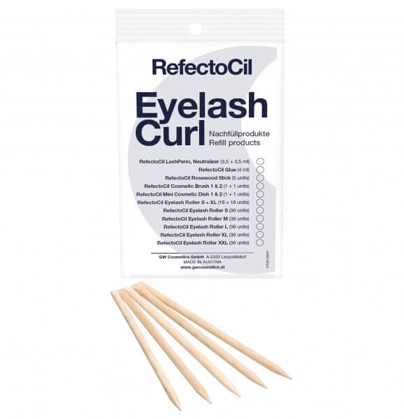 RefectoCil Application Rosewood Sticks (5 sticks)