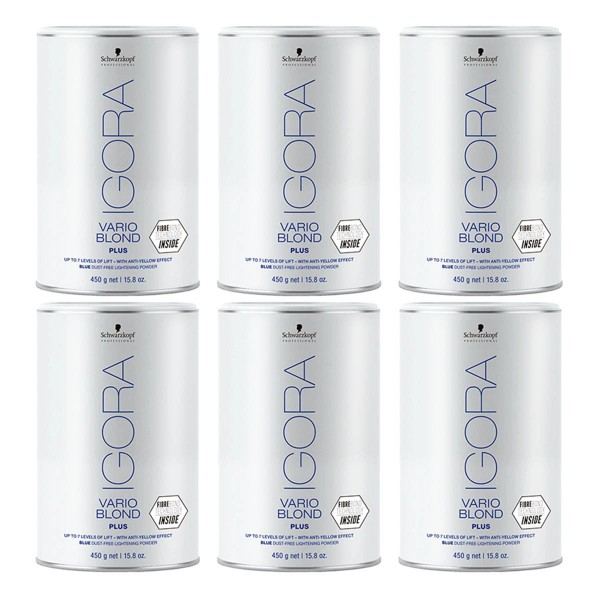 Schwarzkopf Igora Vario Blond Plus NEU 6x450g