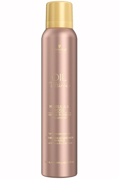 Schwarzkopf Professional Oil Ultime Light Oil In Mousse Treatment 200ml