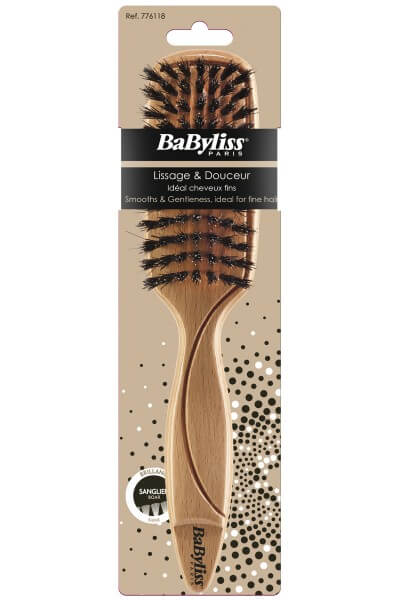 Babyliss Paris Holz-Haarbürsten Smooths & Gentleness