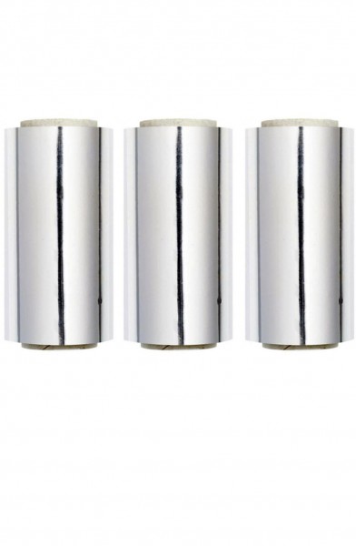 Silber Strähnenfolie 90m (3 Rollen)