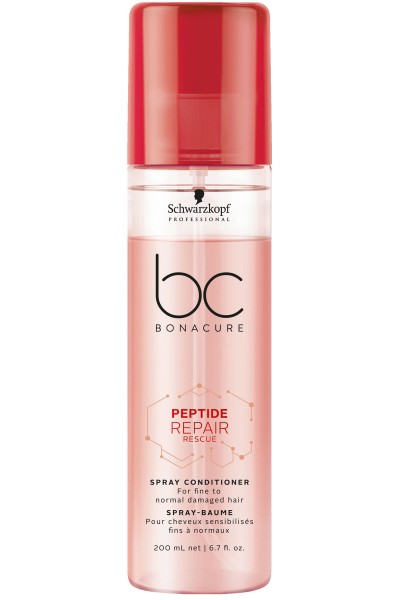 Schwarzkopf Professional BC Peptide Repair Rescue Spray Conditioner 200ml