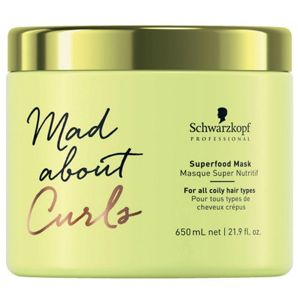 Schwarzkopf Mad About Curls Superfood Mask 650 ml